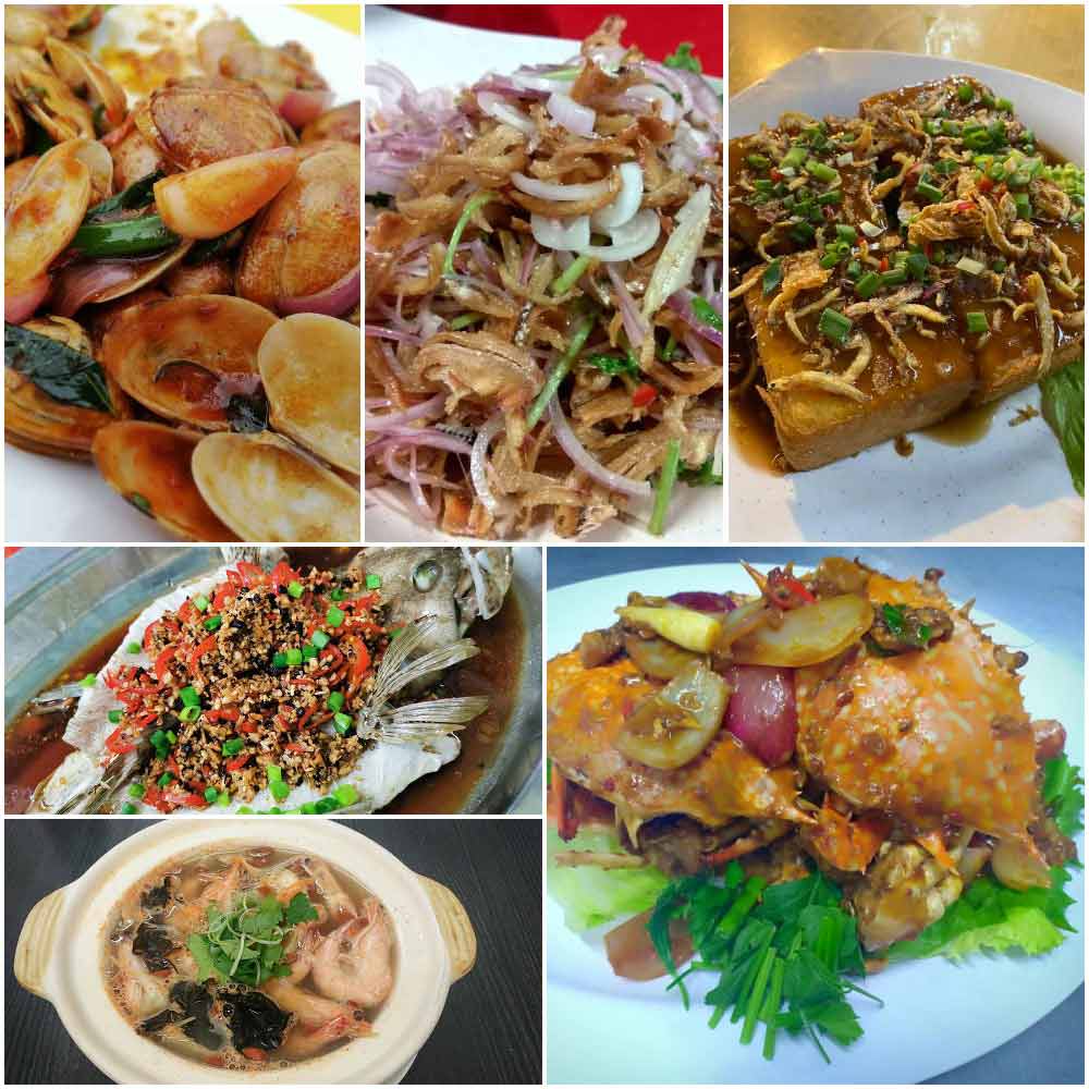 Seafood on Pangkor Island